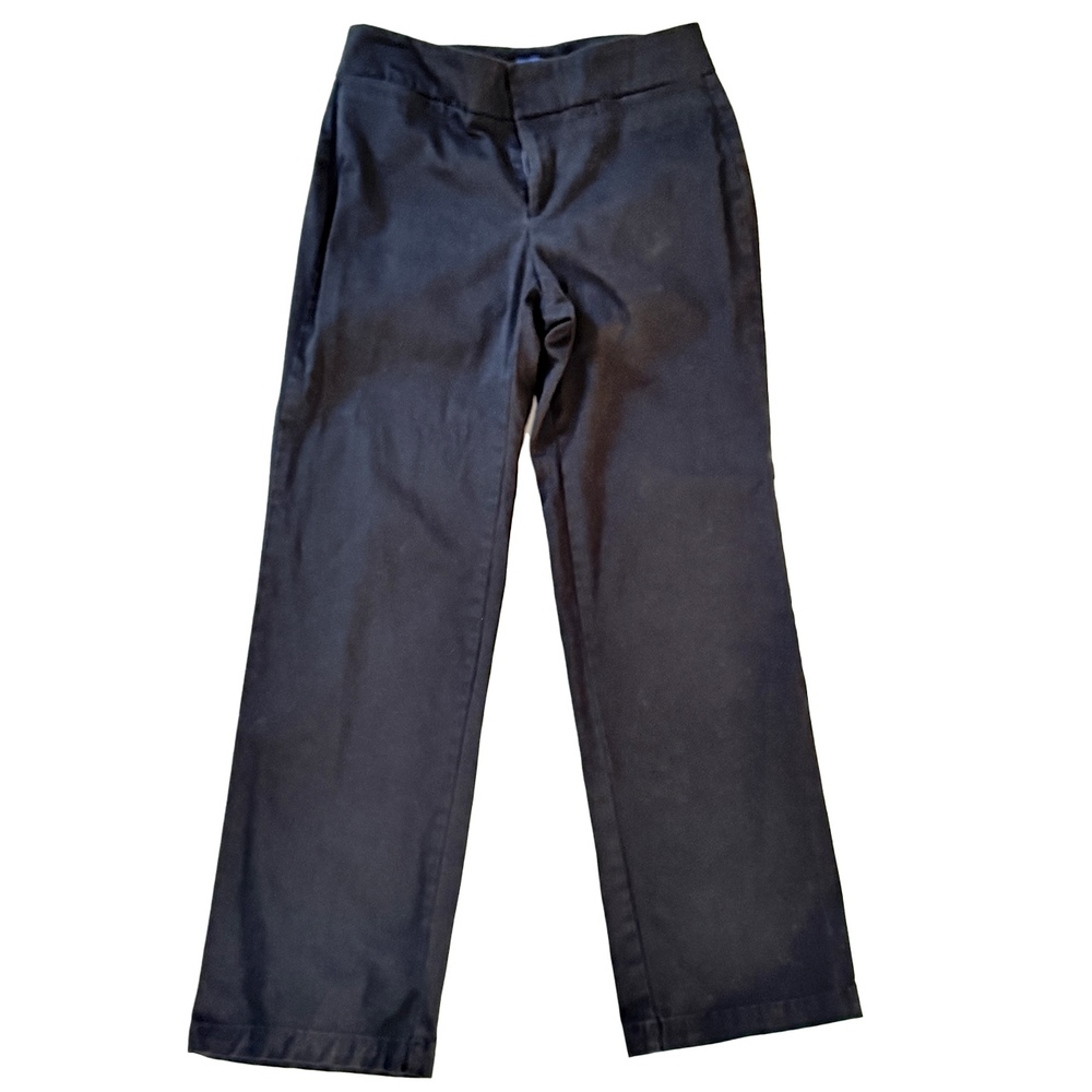 Dockers Sydney black bootcut pants in 4p petite cotton bottoms